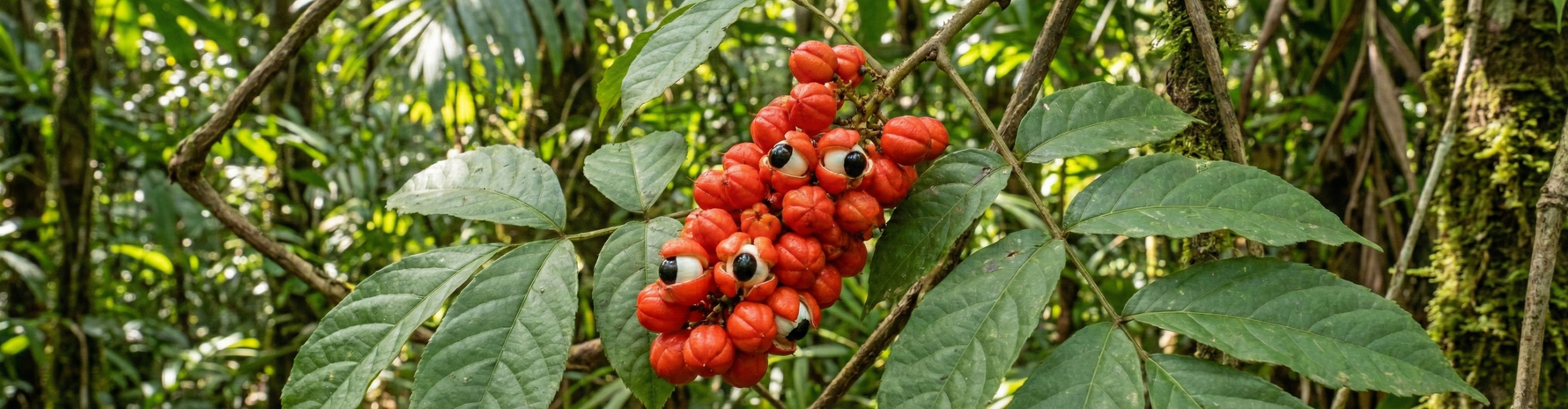 Guarana: natuurlijke scherpte en energie uit zaden
