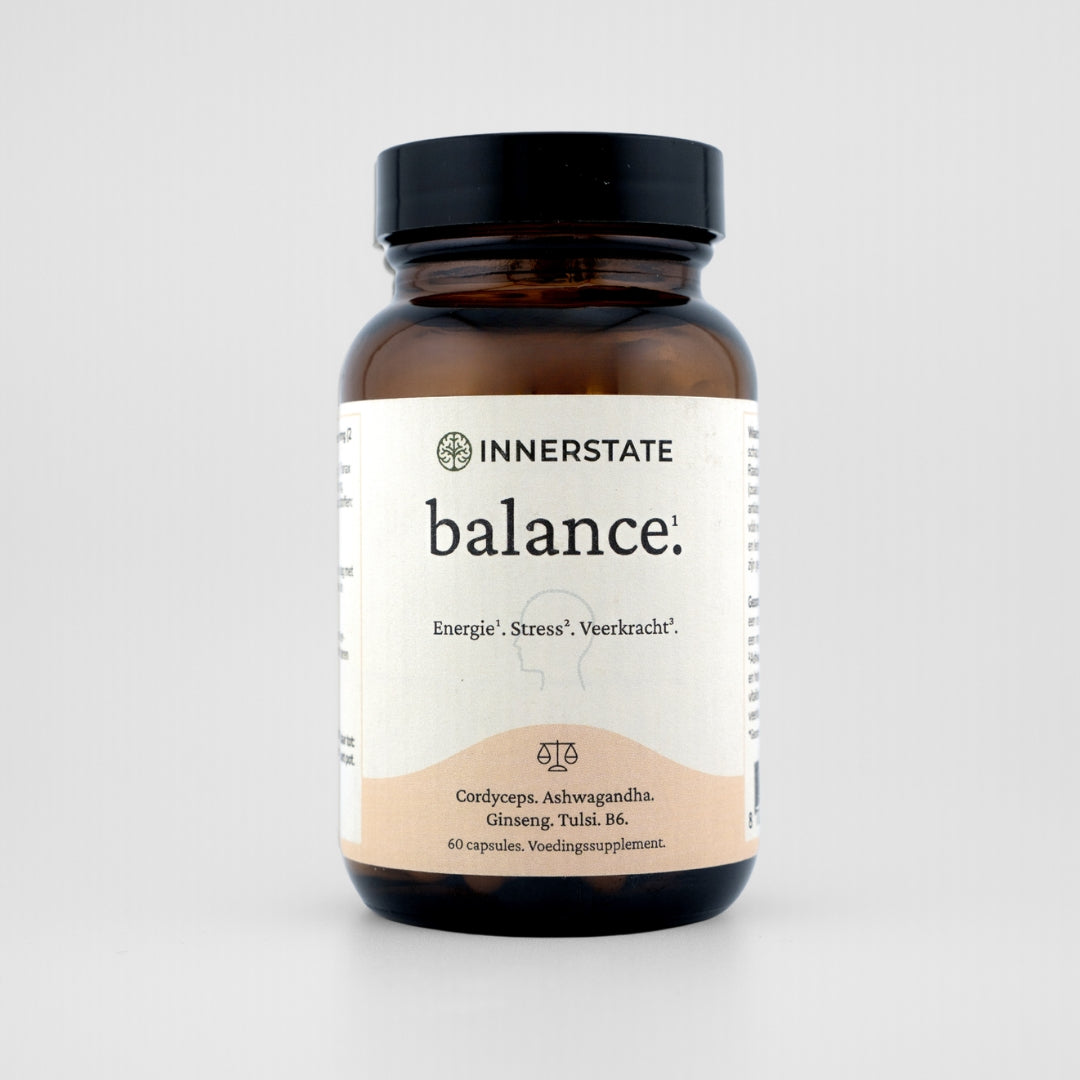 Potje Innerstate balance op een lichte achtergrond