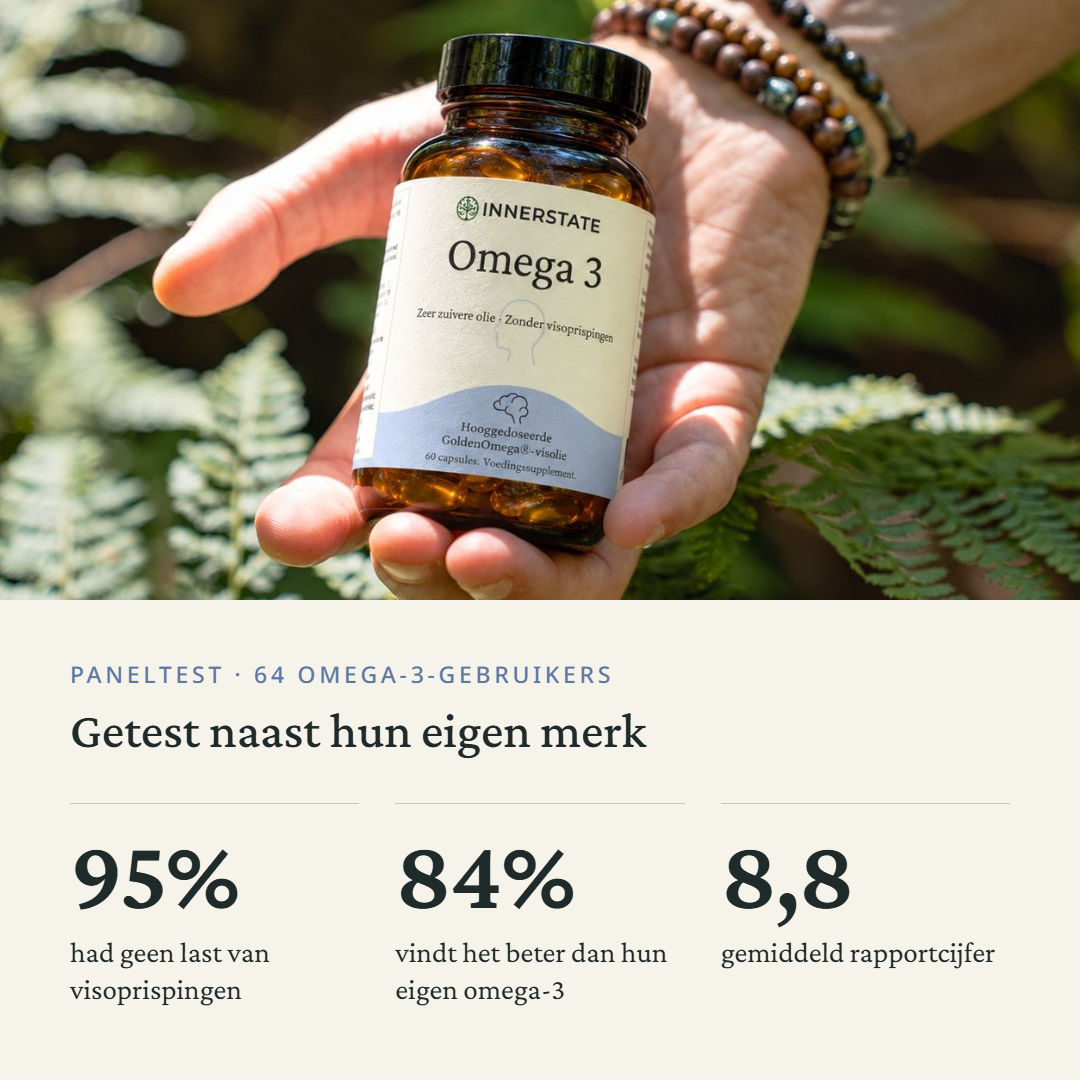 Ervaringen uit het klantenpanel met Innerstate Omega-3